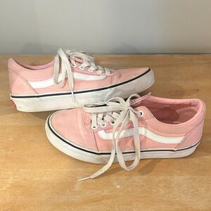 Vans Women's Blush Pink Canvas Sneakers